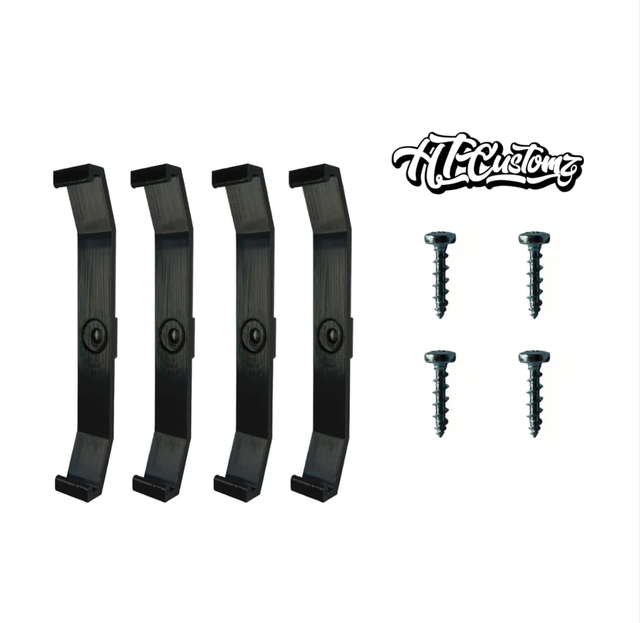 HTCustomz Number Plate Clips